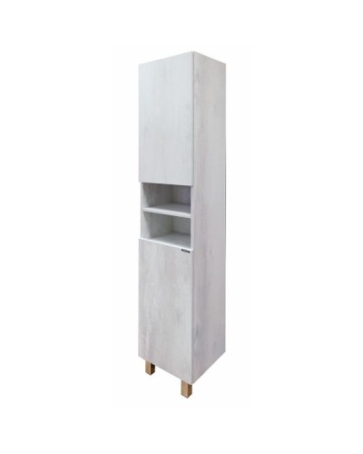 Шкаф пенал Comforty Верона 35-Н 00004142368 подвесной Дуб белый