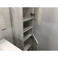 Шкаф пенал Comforty Верона 35-Н 00004142368 подвесной Дуб белый