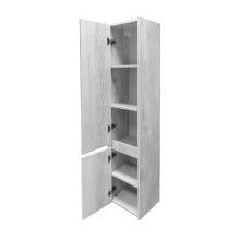 Шкаф пенал Comforty Бремен 35 00004142376 подвесной Дуб белый