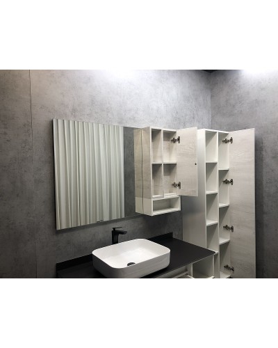 Шкаф пенал Comforty Прага 45 00004136272 подвесной Дуб белый