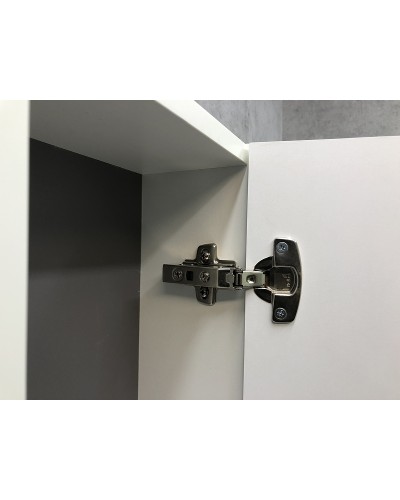 Шкаф пенал Comforty Милан 40 00004136467 подвесной Белый глянец