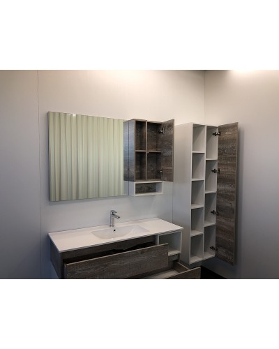 Шкаф пенал Comforty Турин 45 00004136455 подвесной Дуб бежевый