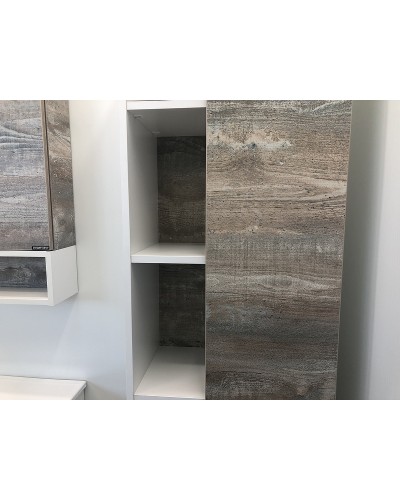 Шкаф пенал Comforty Турин 45 00004136455 подвесной Дуб бежевый