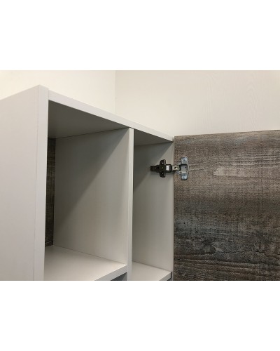 Шкаф пенал Comforty Турин 45 00004136455 подвесной Дуб бежевый