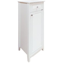 Шкаф полупенал Comforty Тбилиси 40 00003132633 Белый глянец