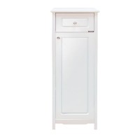 Шкаф полупенал Comforty Тбилиси 40 00003132633 Белый глянец