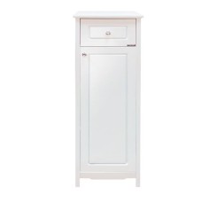 Шкаф полупенал Comforty Тбилиси 40 00003132633 Белый глянец