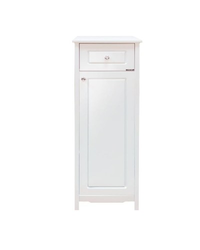 Шкаф полупенал Comforty Тбилиси 40 00003132633 Белый глянец