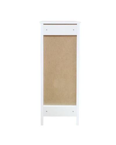 Шкаф полупенал Comforty Тбилиси 40 00003132633 Белый глянец