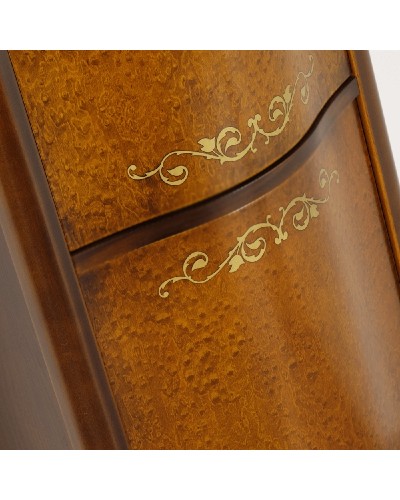 Шкаф пенал Migliore Bella 49 R 25938 Орех Неаполь