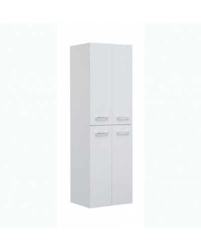 Шкаф пенал Dreja 50 77.0301W подвесной Белый глянец