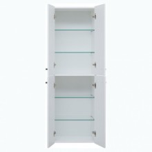 Шкаф пенал Dreja 50 77.0301W подвесной Белый глянец