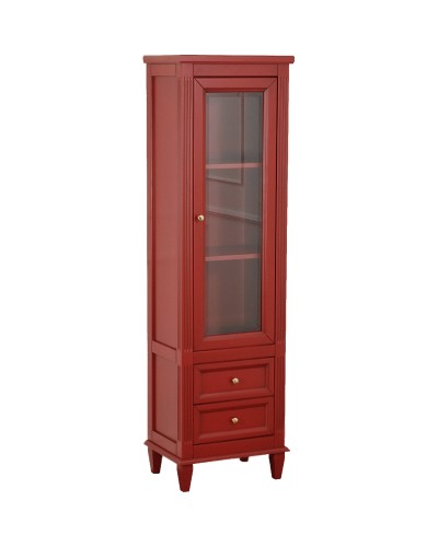 Шкаф пенал Migliore Kantri 50 26726 Бордовый