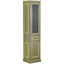 Шкаф пенал Migliore Ravenna 44 R 27075 Оливковый Золото