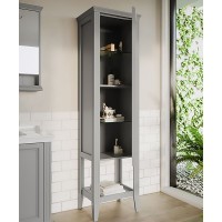 Шкаф пенал Vitra Valarte 55 62241 Серый матовый