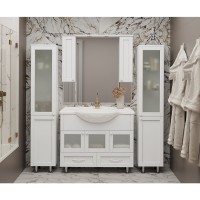 Латте - 35 Пенал правый белая эмаль