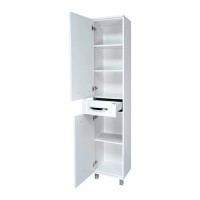 Терра - 40 Пенал белый с 1 ящ. левый