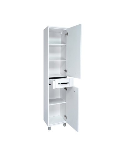 Терра - 40 Пенал белый с 1 ящ. правый