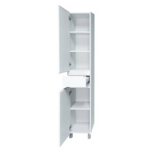 Алиса - 35 Пенал с 1 ящ. напольный белый левый