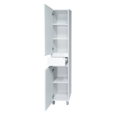 Алиса - 35 Пенал с 1 ящ. напольный белый левый