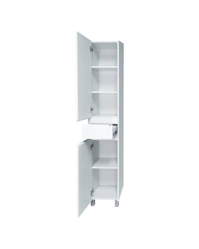 Алиса - 35 Пенал с 1 ящ. напольный белый левый