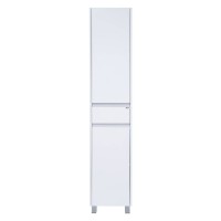 Алиса - 35 Пенал с 1 ящ. напольный белый левый