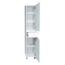 Алиса - 35 Пенал с 1 ящ. напольный белый правый