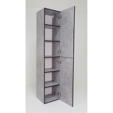 ROCK - 35 Пенал Brevita правый подвесной светло-серый (Чикаго) ЛДСП О