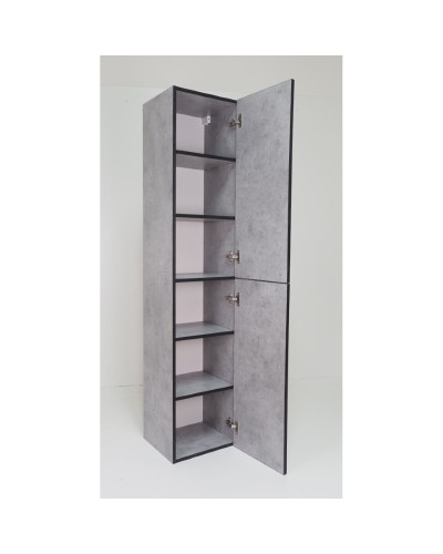 ROCK - 35 Пенал Brevita правый подвесной светло-серый (Чикаго) ЛДСП О