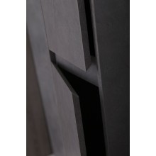 Шкаф подвесной, с двумя распашными дверцами с доводчиками левосторонний BelBagno KRAFT-1600-2A-SC-PG-L