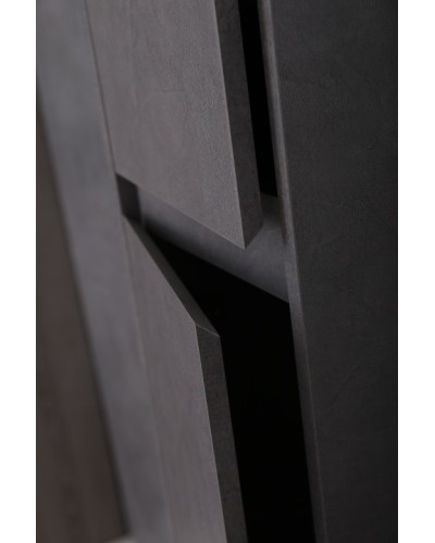 Шкаф подвесной, с двумя распашными дверцами с доводчиками левосторонний BelBagno KRAFT-1600-2A-SC-PG-L