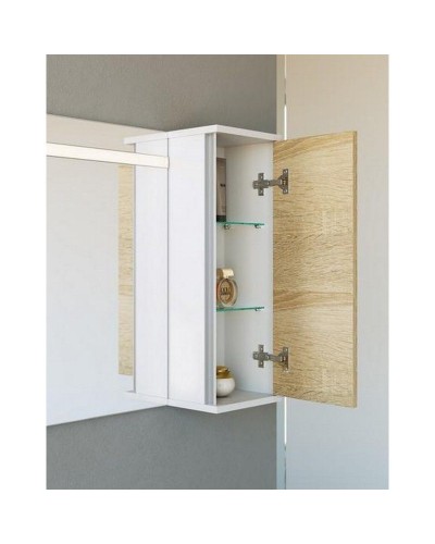 Подвесной шкаф Aqwella 5 Stars Майами 25 Mai.04.25 Дуб сонома Белый