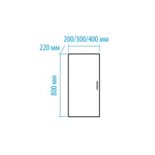 Лилия - 20 шкаф подвесной универс.БФ