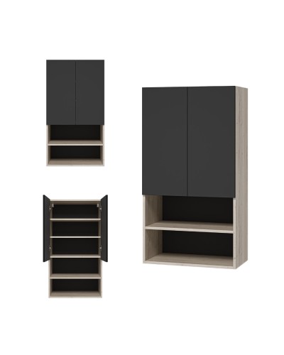 Поло - 60 Шкаф над стиральной машиной с полками