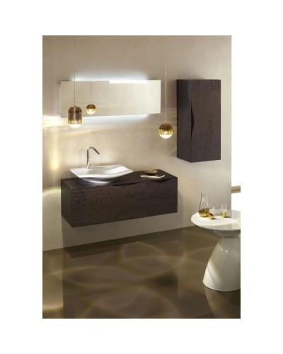 Подвесная колонна натуральный темный дуб шарниры справа Jacob Delafon Stillness EB2006D-P7