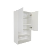 Амур - 60 шкаф над стиральной машиной с полками НЕ СОБРАННЫЙ