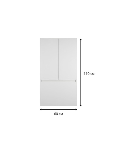 Амур - 60 шкаф над стиральной машиной с Б/К НЕ СОБРАННЫЙ