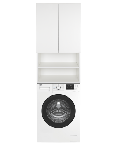 Амур - 60 шкаф над стиральной машиной с полками ПВХ