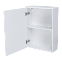 Купер - 50 Шкаф навесной белый левый
