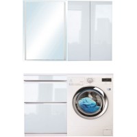 Подвесной шкаф Style Line Даймонд 60 Люкс Plus СС-00002255 Белый глянцевый