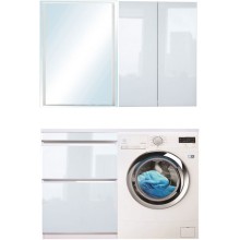 Подвесной шкаф Style Line Даймонд 60 Люкс Plus СС-00002255 Белый глянцевый