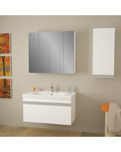 Подвесной шкаф Dreja Grace 35 99.0908 Белый глянец