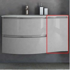 Подвесной шкаф Cezares Vague 34 R 54855 подвесной Grigio lucido