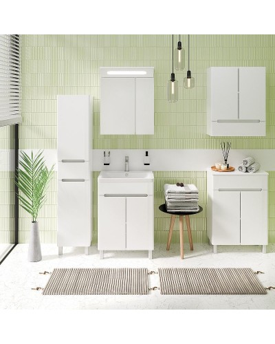 Подвесной шкаф Runo Парма 50 00-00001052 Белый