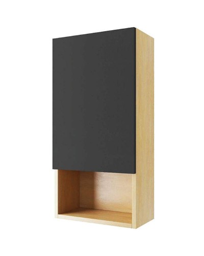 Подвесной шкаф Excellent Tuto 40 L MLEX.0105.400.BLGR Черный Дуб
