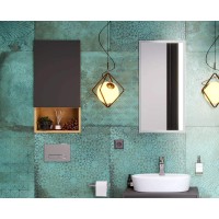 Подвесной шкаф Excellent Tuto 40 L MLEX.0105.400.BLGR Черный Дуб