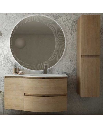 Подвесной шкаф Cezares Vague 34 L 54836 Rovere tabacco