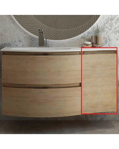 Подвесной шкаф Cezares Vague 34 R 54835 Rovere tabacco