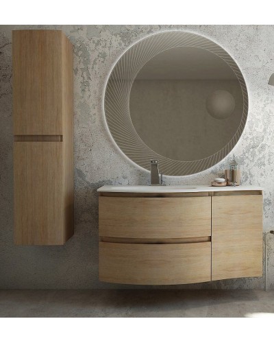 Подвесной шкаф Cezares Vague 34 R 54835 Rovere tabacco