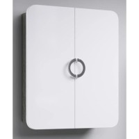 Шкаф подвесной белый матовый/дуб седой Aqwella Alicante Alic.04.06/Gray